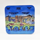 Loch Ness Cartoon Coaster